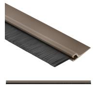 KOTARBAU® Burlete Cepillo Puerta - 1 m - Protector Bajo Puerta Exterior - 45 mm - Blanco - Burlete Bajo Entrada PVC - Insectos - Larga Duración - Fácil Montaje - Autoadhesiva