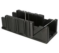 KOTARBAU® Caja de ingletes 2,5", Caja para inglete, Ideal para Cortes en ángulos de 22,5°, 45° y 90°, Caja para Cortar Marcos, perfiles, Tubos, Caja de Sierra ingletadora, Caja de inglete de plástico