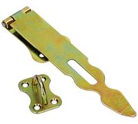 KOTARBAU® Cerradura 200 mm, Pestillo para candado, Cerrojo de acero para candado, Protección contra robo, Herraje para puerta, Cierre de seguridad, Portacandados, Pasador de seguridad galvanizado