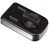 KOTARBAU® Cerrojo de puerta adicional 50/60mm, Cerrojo con cilindro exterior, Antracita, Cerrojo con pomo giratorio, Cerrojo de seguridad, Cerradura de sobreponer, Cerradura adicional puerta, 3 llaves