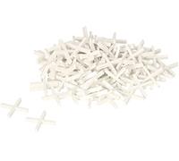 KOTARBAU® Crucetas para juntas 3 mm, 80 UNIDADES, Distanciadores de plástico, Espaciadores de baldosas para lechadas, Cruces para colocar azulejos, Clips