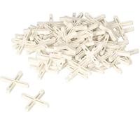 KOTARBAU® Crucetas para juntas 4 mm, 60 UNIDADES, Distanciadores de plástico, Espaciadores de baldosas para lechadas, Cruces para colocar azulejos, Clips