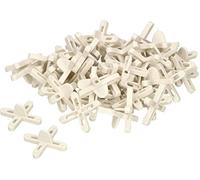 KOTARBAU® Crucetas para juntas 5 mm, 60 UNIDADES, Distanciadores de plástico, Espaciadores de baldosas para lechadas, Cruces para colocar azulejos, Clips