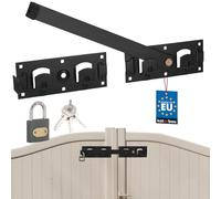 KOTARBAU Cubierta doble puerta izquierda-derecha con candado, pestillos