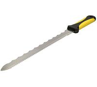 KOTARBAU® Cuchillo para Material Aislante 28 cm, Cuchilla con Afilado Ondulado y dentado, Cuchillo para Lana de Vidrio, poliestirol y Placas de Espuma rígida, Cuchillo de Acero Inoxidable, Ergonómico