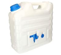 KOTARBAU® Depósito de Agua Potable con Grifo Desmontable de 15 l, Bidón portátil de Agua Potable, Garrafa de 15 litros, Bidón garrafa plástico, Depósito para Camping, Barco, Bidón con Grifo