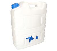 KOTARBAU® Depósito de Agua Potable con Grifo Desmontable de 20 l, Bidón portátil de Agua Potable, Garrafa de 20 litros, Bidón garrafa plástico, Depósito para Camping, Barco, Bidón con Grifo