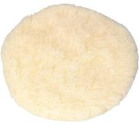 KOTARBAU® Disco de lana de oveja para pulir, 150 mm, Cierre de velcro, Boina de pulir, Almohadilla para lijadoras y pulidoras. Pulido de alto brillo