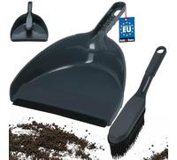KOTARBAU® Escoba de Goma para Mascotas, Escoba mágica para Eliminar Pelusa, Escobilla y recogedor, Escoba con cerdas de Goma, Gancho para Colgar, Escobilla de Goma, Recogedor con un Borde de Goma
