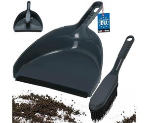 KOTARBAU® Escoba de Goma para Mascotas, Escoba mágica para Eliminar Pelusa, Escobilla y recogedor, Escoba con cerdas de Goma, Gancho para Colgar, Escobilla de Goma, Recogedor con un Borde de Goma