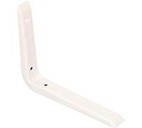 KOTARBAU® Escuadra para estanterías y baldas, 120 x 150 mm, Soporte de acero, Blanco, Soporte de esquina, Soporte metálico de pared, Base para estantes