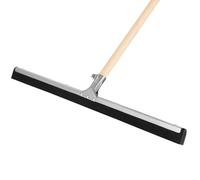 KOTARBAU® Escurresuelos con escobilla de Espuma 55 cm, Rasqueta de Aluminio con Mango de Madera, Limpiador de Suelo, Extractor de Agua, Deslizador de Agua, Rastrillo para Suelos, Limpiacristales
