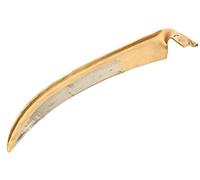 KOTARBAU® Guadaña de acero 50 cm, Guadaña estrecha, Guadaña para segar, Hoz, Guadaña para cortar hierba, Guadaña afilada, Dalle, Guadaña forjada