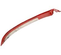 KOTARBAU® Guadaña de acero 60 cm, Guadaña estrecha, Guadaña para segar, Hoz, Guadaña para cortar hierba, Guadaña afilada, Dalle