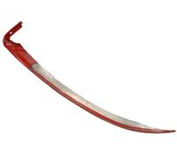 KOTARBAU® Guadaña de acero 90 cm, Guadaña estrecha, Guadaña para segar, Hoz, Guadaña para cortar hierba, Guadaña afilada, Dalle
