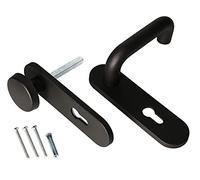 KOTARBAU® Herraje para puerta de 72 mm - Tirador interior y exterior