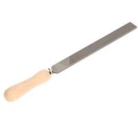 KOTARBAU® Lima de taller de longitud plana: 250 mm, número 3 (fina), lima de mano, lima plana de metal para procesamiento de metal