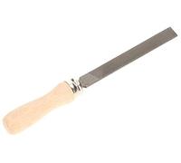 KOTARBAU® Lima de taller, longitud plana: 100 mm, grano 1 (grueso), lima de mano, lima de metal, para procesamiento de metal grueso