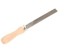 KOTARBAU® Lima de taller, longitud plana: 100 mm, número 3 (fina), lima de mano, lima plana de metal para procesamiento de metal.