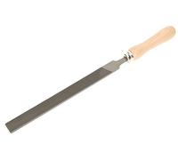 KOTARBAU® Lima de taller, longitud plana: 200 mm, grano 1 (grueso), lima de mano, lima de metal, para procesamiento de metal grueso