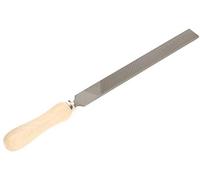 KOTARBAU® Lima de taller, longitud plana: 250 mm, talla 2 (media), lima de mano, lima plana de metal para procesamiento de metal.
