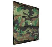 KOTARBAU - Lona, 4 x 8 m, color camuflaje, 80 g/m2, ojales reforzados, protección, impermeable, resistente a desgarros, lona industrial o para construcción, para cualquier condición meteorológica