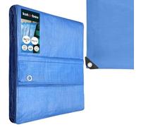 KOTARBAU® Lona Impermeable Exterior 8x12 m, Azul, 60 g/m²