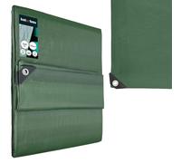 KOTARBAU® Lona Impermeable Exterior- Polietileno - 3x4 - Verde Oliva - 120 g/m2 - Lona Suelo Piscina - Cubierta Reforzada con Ojales - Cubierta de Protección para Jardín - Resistente - Universal