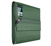 KOTARBAU® Lona Impermeable Exterior- Polietileno - 8x10 m - Verde Oliva - 120 g/m2 - Lona Suelo Piscina - Cubierta Reforzada con Ojales - Cubierta de Protección para Jardín - Resistente - Universal
