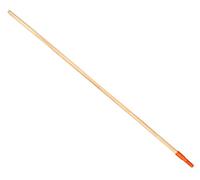 KOTARBAU® Mango de madera con ajuste de clic, 150 cm, multiusos, sistema click, para escoba y fregona