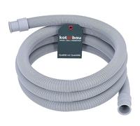 KOTARBAU® Manguera de desagüe Goma Empalme para Lavadoras, 2,5 m x 24 mm, para Lavavajillas
