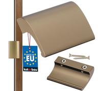 KOTARBAU® Manija para puerta de balcón, Tirador de puerta de terraza, Tirador de puerta dorado, Manilla para puerta balconera, Asa de agarre para fumadores, Manilla de aluminio para balcones