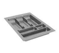KOTARBAU® Organizador de cubiertos para cajon, 49 x 33,5 cm, Bandeja para Cubiertos, Cubertero para menaje, Organizador de Cubertería, Organizador grande de plástico, Mediano, Organizador de cajones