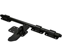 KOTARBAU® Pestillo con Perno Deslizante 340 mm, Cierre con Ojal para candado, Cerrojo de Acero, Cerrojo de Seguridad para Puertas y verjas, Protección contra Robo, Herraje para Puerta