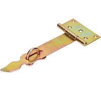 KOTARBAU® Pestillo para candado 240 mm, Cerrojo de acero para candado, Protección contra robo, Herraje para puerta, Cierre de seguridad, Portacandados, Cerradura, Pasador de seguridad galvanizado