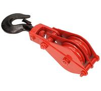 KOTARBAU® Poleas de polea con gancho de carga Carga máxima 1000 kg