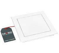 KOTARBAU® Puerta de Inspección Aleta de Inspección 15x15 cm para Pintar Cerradura A Presión Puerta de Inspección Puerta de Acceso Aleta de Mantenimiento Aleta de Servicio Aleta de Limpieza