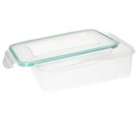 KOTARBAU® Recipiente de plástico para comida, 500 ml, Fiambrera, Contenedor rectangular, Tupper para almacenamiento de alimentos, Taper, Cierre hermético