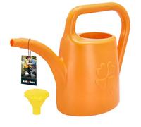 KOTARBAU® Regadera de plástico Resistente 4,5 l, Regadera Ovalada con Cabezal Efecto Lluvia, Accesorio de jardinería para regar Flores, Plantas, Regadera con alcachofa extraíble, Mango ergonómico