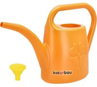 KOTARBAU® Regadera Plantas - Plástico - 1,8 L - Naranja - Regaderas para Macetas - con Boquilla Extraíble para Jardín