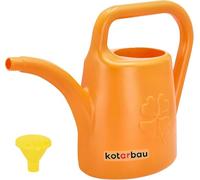 KOTARBAU® Regadera Plantas - Plástico - 4,5 L - Naranja - Regaderas para Macetas - con Boquilla Extraíble para Jardín