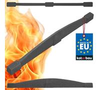 KOTARBAU Rejilla de Hierro Fundido para Chimenea (420 mm)