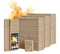 KOTARBAU® Set 2600 Unidades Pastillas Encendido Barbacoa - Lana De Madera - 25x8x13 cm - Pastillas Encendido Chimenea - Iniciador De Fuego