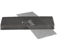 KOTARBAU® Set de hojas de lija, Grano: 180, Forma rectangular, Malla abrasiva, Rejilla adherente, Carburo de silicio, Malla para lijadoras y pulidoras, Para alisar juntas o paredes de yeso, 50 UD