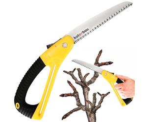 KOTARBAU® Sierra de Jardín 175 mm Plegable Manual para Cortar Ramas Arbustos Profesional