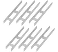 KOTARBAU® Soporte para Poste H, Anclaje para Poste Hormigonable 100x600 mm