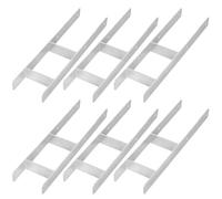 KOTARBAU® Soporte para Poste H, Anclaje para Poste Hormigonable 150x600 mm
