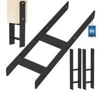 KOTARBAU® Soporte para Poste H, Anclaje para Poste Hormigonable 160x600 mm