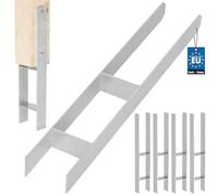 KOTARBAU® Soporte para Poste H, Anclaje para Poste Hormigonable 90x600 mm