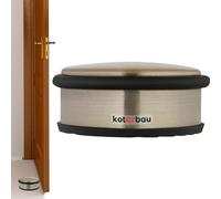KOTARBAU® Tope de puerta Peso elevado, Tope de acero inoxidable, 100 cm, Topes para puertas con base de goma, Tope antideslizante, Tope sin montar, Cualquier tipo de suelo, Bajo, Moderno, Oro viejo